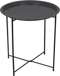 Bo-Camp Harlem Beistelltisch, Schwarz, 40x40cm