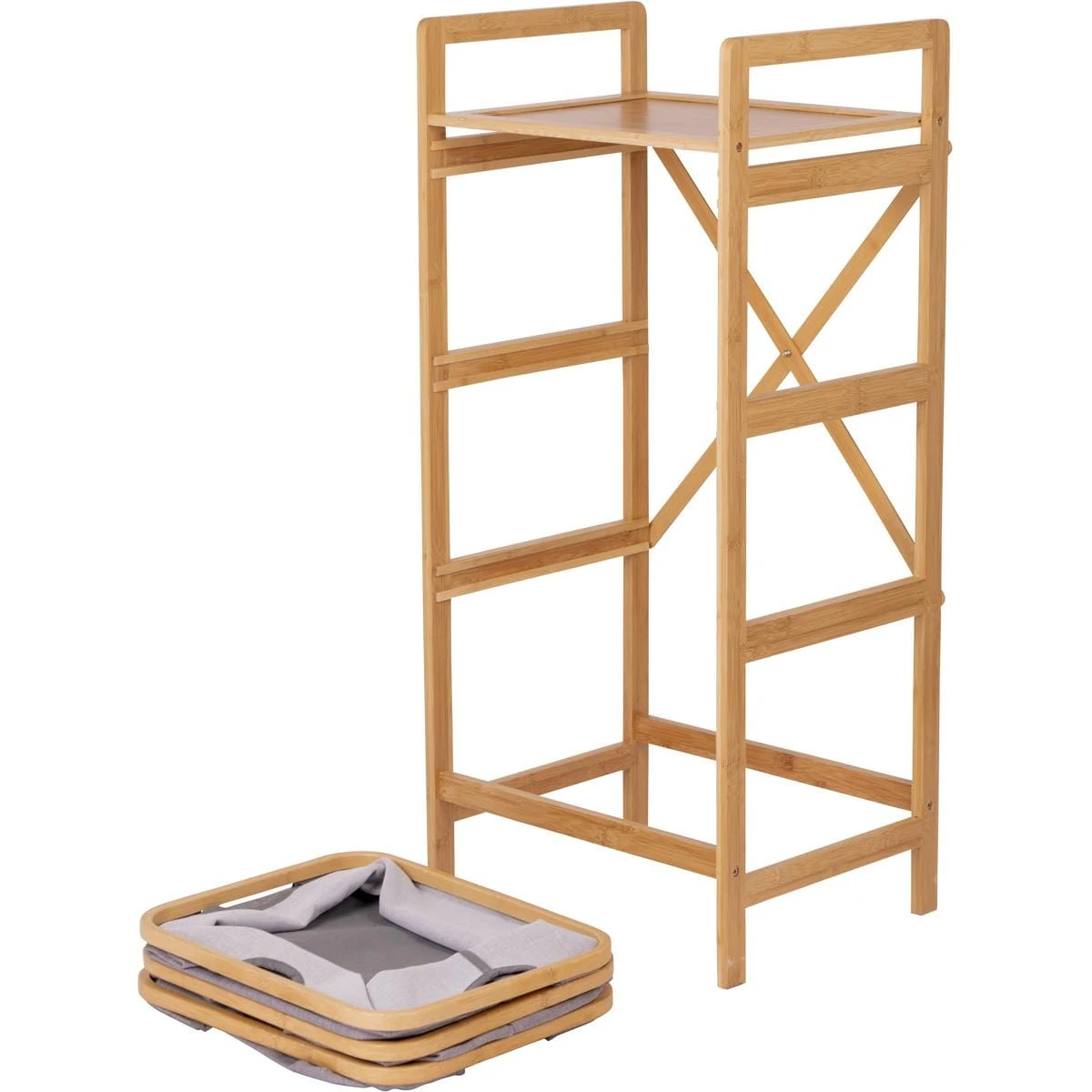 Bo-Camp Selsdon Campingschrank, Bambus – Bild 3