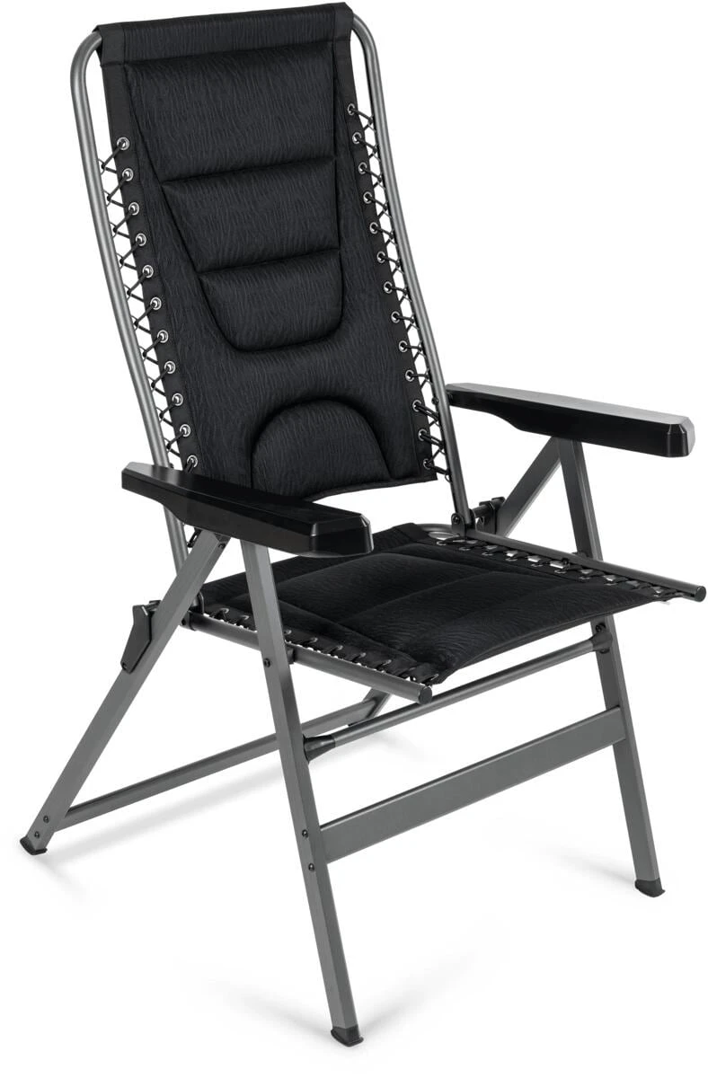Dometic Tuscany Campingstuhl, 76x66x120cm, Schwarz