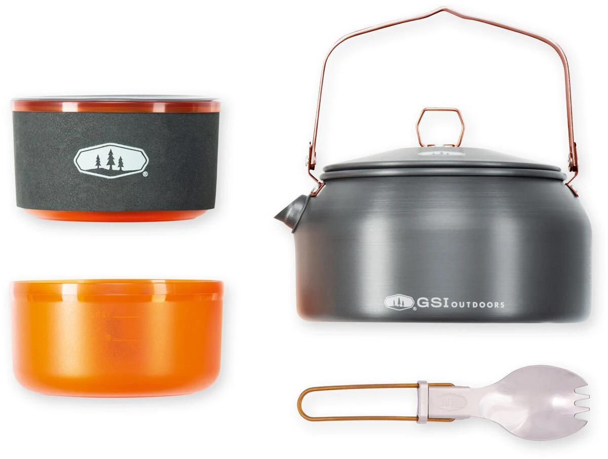GSI Outdoors Halulite Ketalist Kochset, 6-teilig