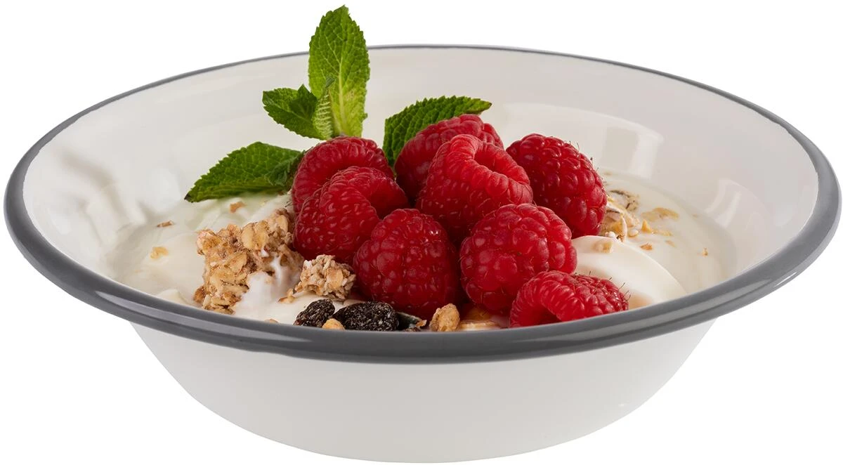 APS Schale 2er Set, Ø16,5cm, Emaille – Bild 3