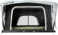 Layzee Dachzelt, 225x135x118cm, Anthrazit/grau