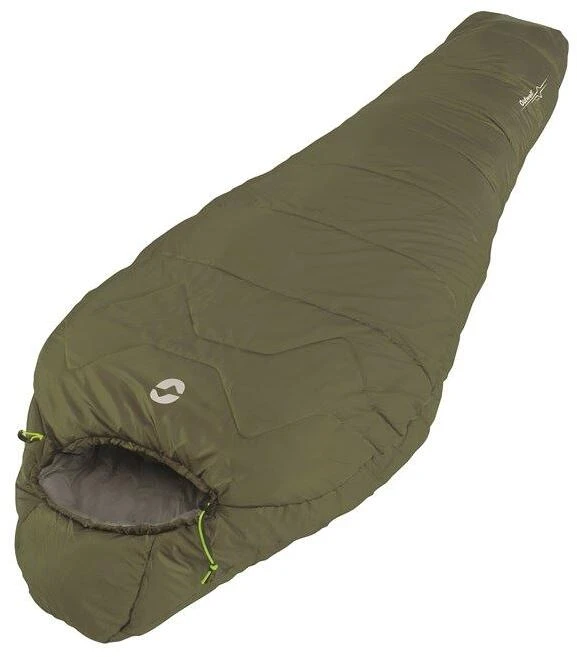 Outwell Cedar Mumienschlafsack, 220x80cm, Grün