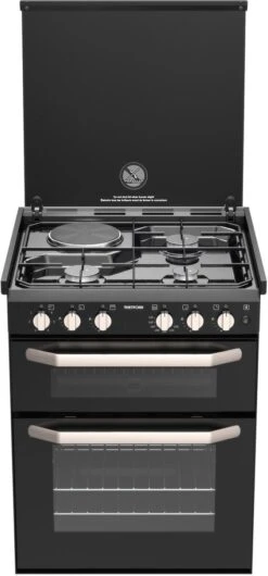 Thetford K1520 Dual Fuel Backofen (30mbar) Mit Elektrokochplatte (230V), 49l