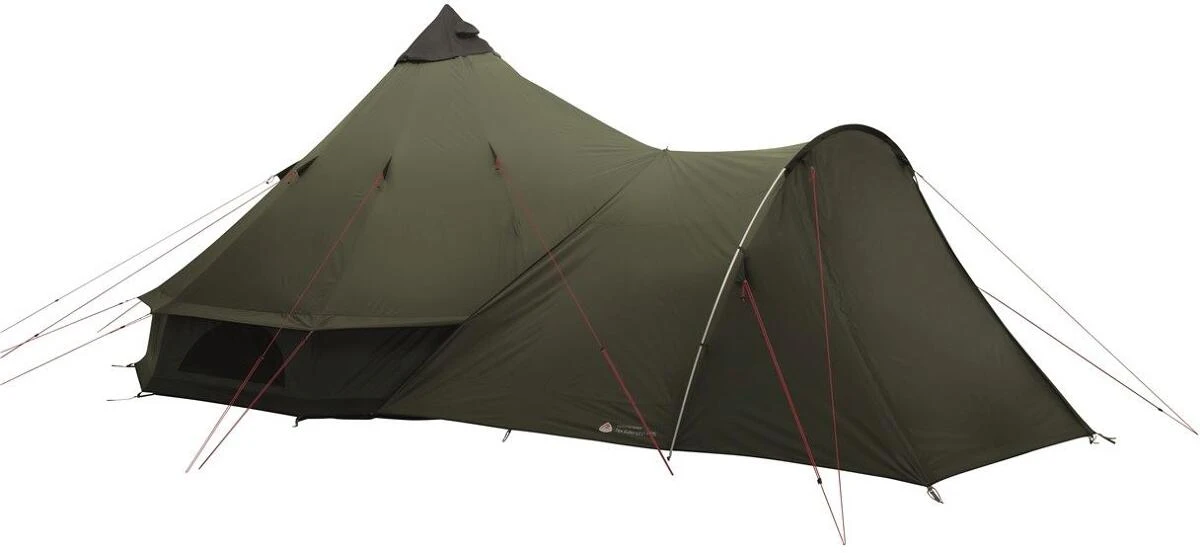 Robens Tipi Extension PRS Vorbau, 240x120cm, Dunkelgrün – Bild 2
