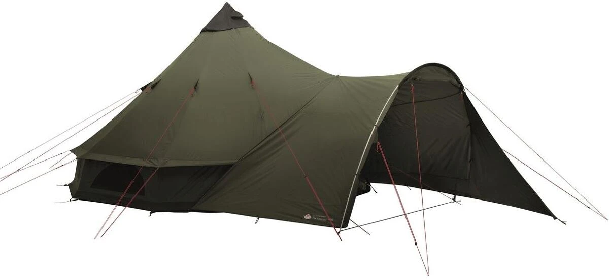 Robens Tipi Extension PRS Vorbau, 240x120cm, Dunkelgrün – Bild 3