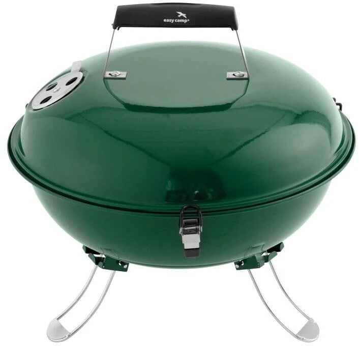 Easy Camp Adventure Holzkohlegrill, 35x36cm, Grün