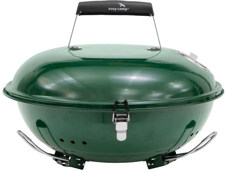 Easy Camp Adventure Holzkohlegrill, 35x36cm, Grün – Bild 2