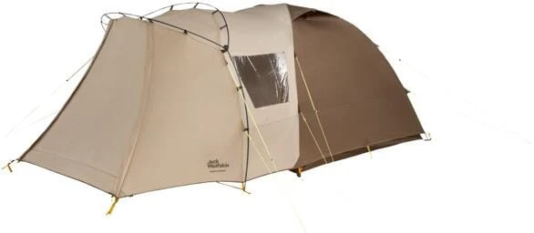 Jack Wolfskin Grand Illusion IV Kuppelzelt, 4 Personen, Beige