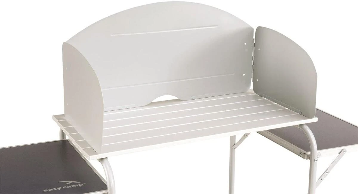 Easy Camp Sarin Küchentisch, 143x48x110,5cm, Stahlblau – Bild 3