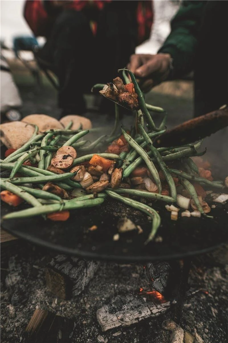 Robens Bighorn Pfanne, 3-Beinig, 48x44x23cm, Schwarz â Bild 11