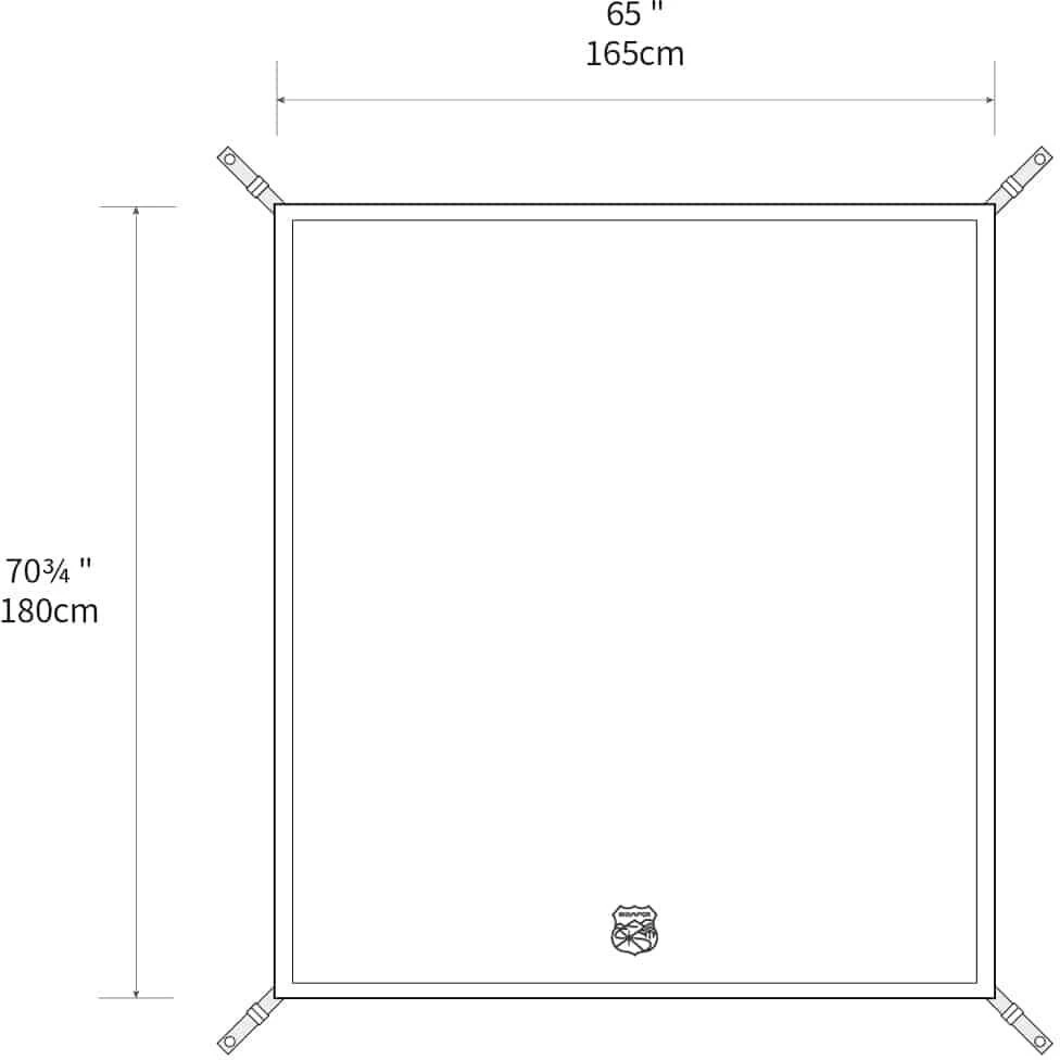 IKamper Windschutz Für Markise 3.0, Mitternachtsgrau – Bild 5