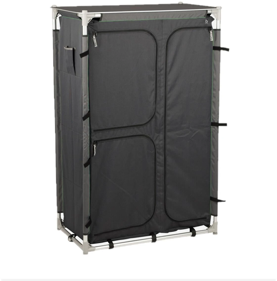 Bo-Camp Wollaston Kleiderschrank, Grau – Bild 2