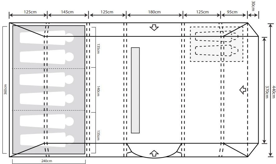 Outdoor Revolution Sportlite Air 400 â Bild 9