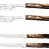 Tramontina Churrasco Steak/Pizzabesteck-Set, 4er-Set