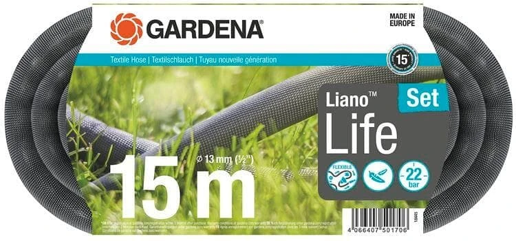 Gardena Liano Life Textilschlauch