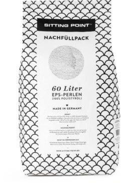 Sitting Point Nachfüllpack, 60L, Weiß