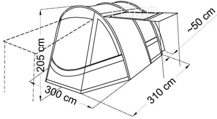 Innenzelt Für Tour Action – Bild 2