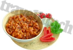 Travellunch Mahlzeit, Nudeln Mit Rind In Paprikasoße