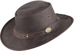 Scippis Springbrook Lederhut, Braun