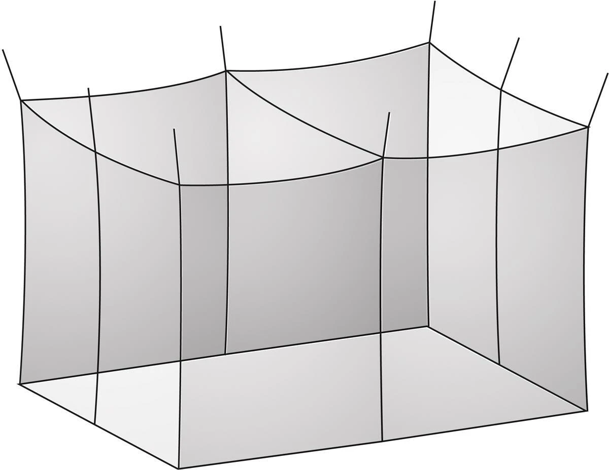 BasicNature Klassik Moskitonetz, Doppel