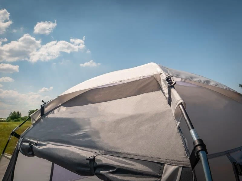 Reimo Duschzelt Campalto 150x150, Grau/anthrazit – Bild 5