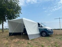 Reimo Mauritius Premium Sonnenvordach, Hellgrau