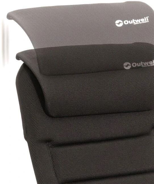 Outwell Samoa Sonnenliege, 70x200/214x49cm, Schwarz – Bild 2