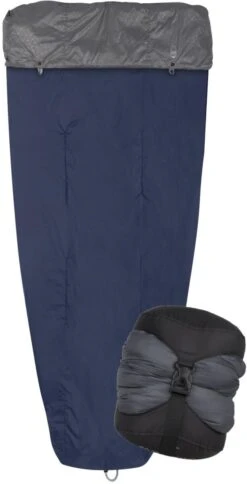 Sea To Summit Glow Gw-1 Deckenschlafsack, Dunkelblau/grau