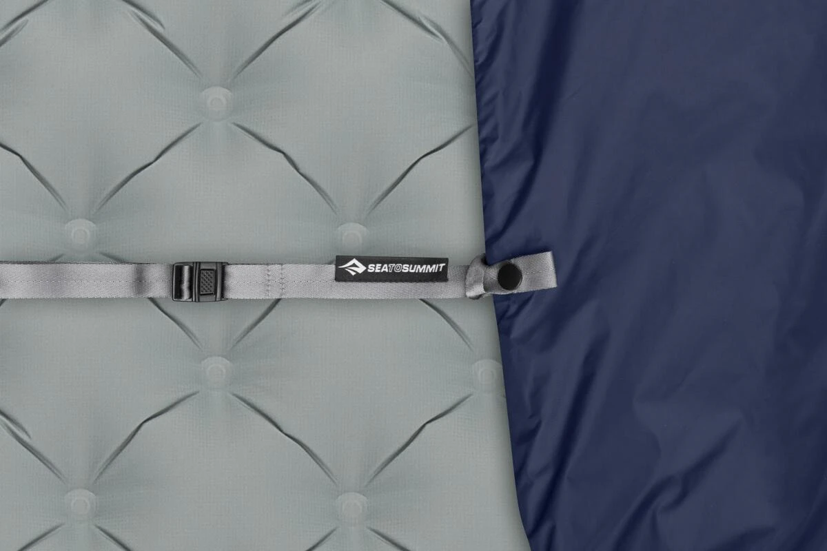 Sea To Summit Glow Gw-1 Deckenschlafsack, Dunkelblau/grau – Bild 2