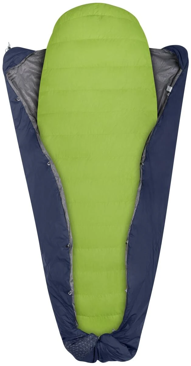 Sea To Summit Glow Gw-1 Deckenschlafsack, Dunkelblau/grau – Bild 3