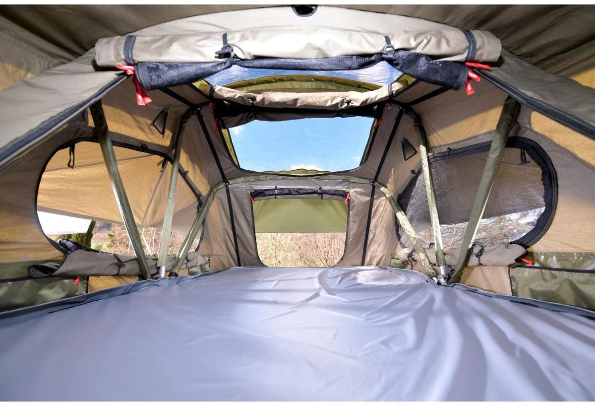 Campwerk Adventure Dachzelt Inkl. Matratzenunterlage, Oliv â Bild 3