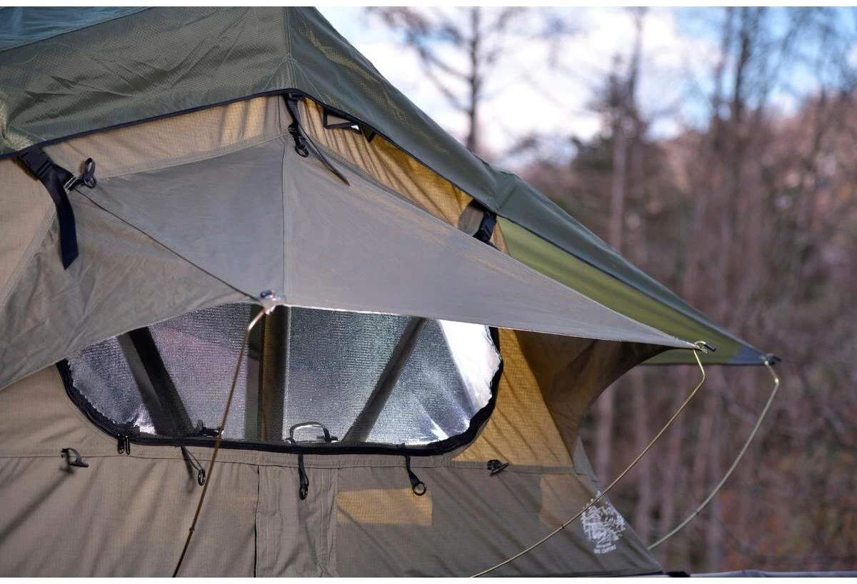 Campwerk Adventure Dachzelt Inkl. Matratzenunterlage, Oliv â Bild 4