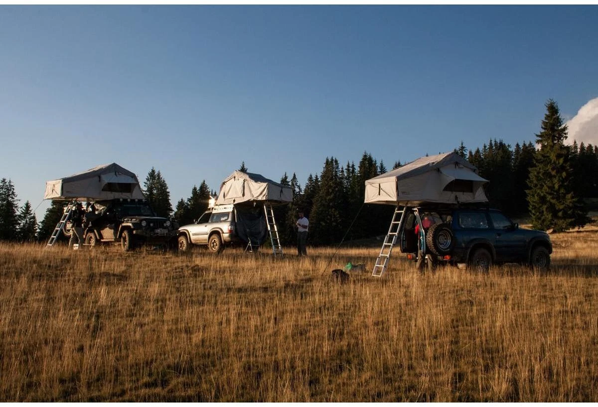 Campwerk Adventure Dachzelt Inkl. Matratzenunterlage, Oliv â Bild 10