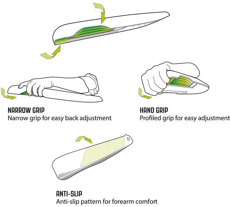 Outwell Ontario Campingstuhl, 61x70x105cm, Grau – Bild 3