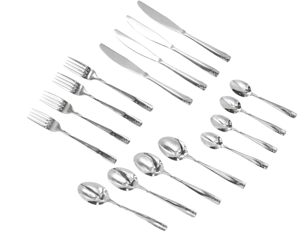 Isabella Besteckset, 16-teilig, Silber