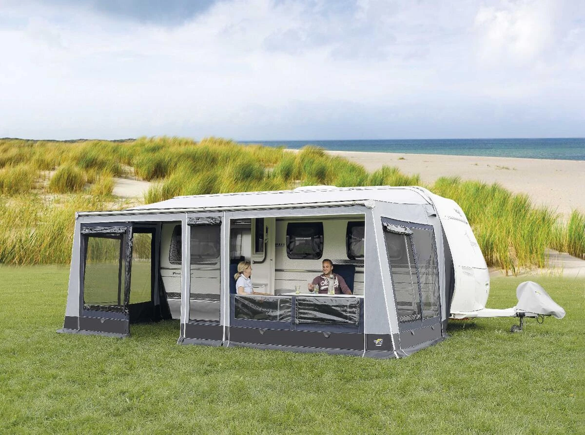 Wigo Rolli Plus Lounge Markise Inkl. Vorzelt, 300cm – Bild 2