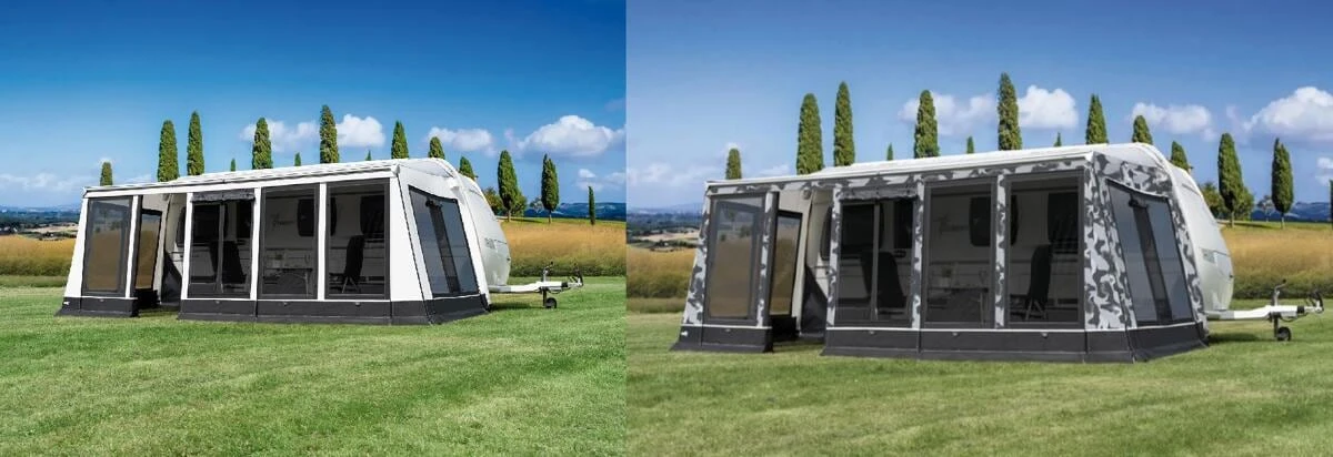 Wigo Rolli Plus Modul Vorderwand, 250/300cm