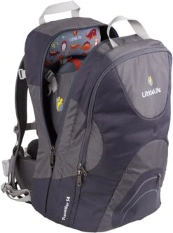LittleLife Traveller S4 Kindertrage, Grau