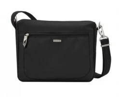 Travelon Classic Crossbody Umhängetasche, Diebstahlsicher