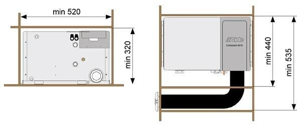 Alde Compact 3020 Gas-Warmwasserheizung, 3kW – Bild 2