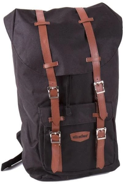 Reimo Rucksack Mit Laptop-Innenfach, Schwarz