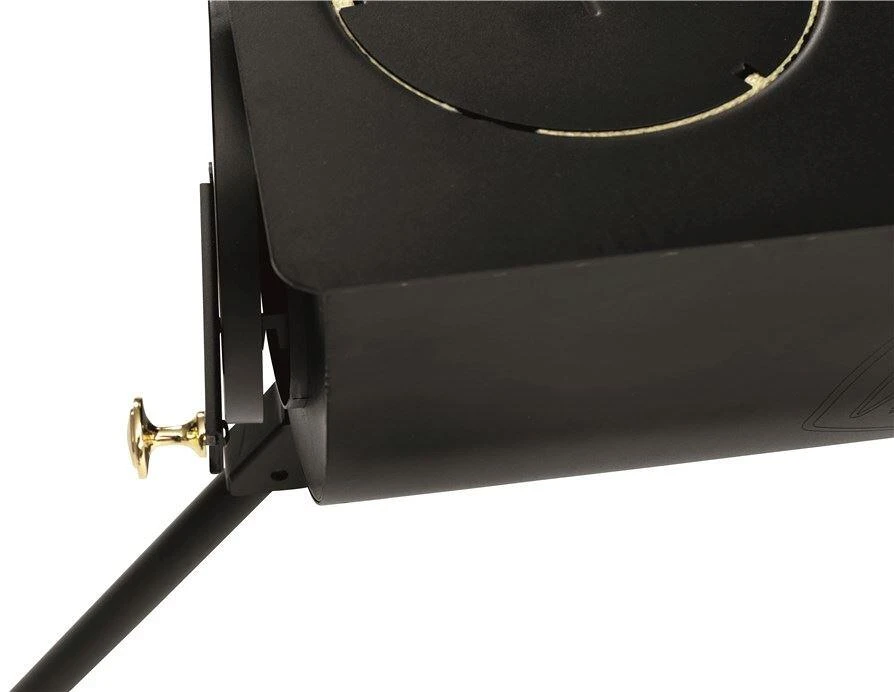 Robens Denali Zeltofen, 355cm, Stahl, Schwarz – Bild 6