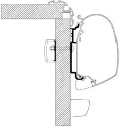 Thule Omnistor 5200 Adapter Für Knaus Ab 2017