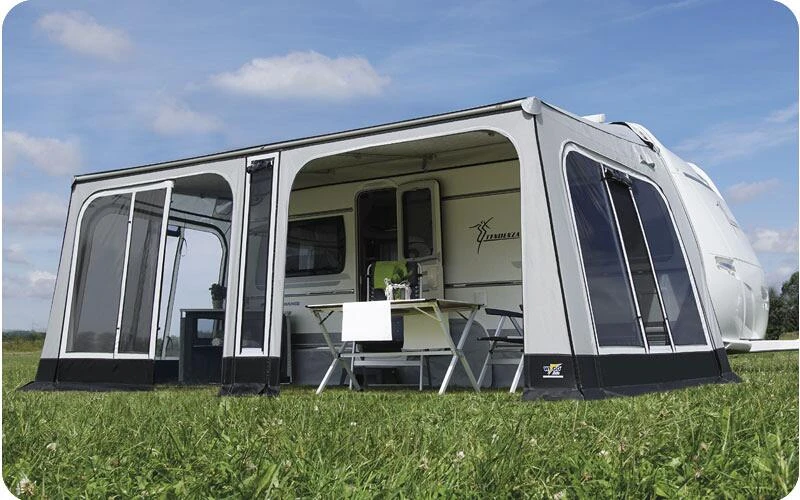 Wigo Rolli Plus Panoramic Markise Inkl. Vorzelt, 300 Cm – Bild 2