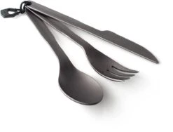 GSI Outdoors Campingbesteck, Halulite, 3-teilig