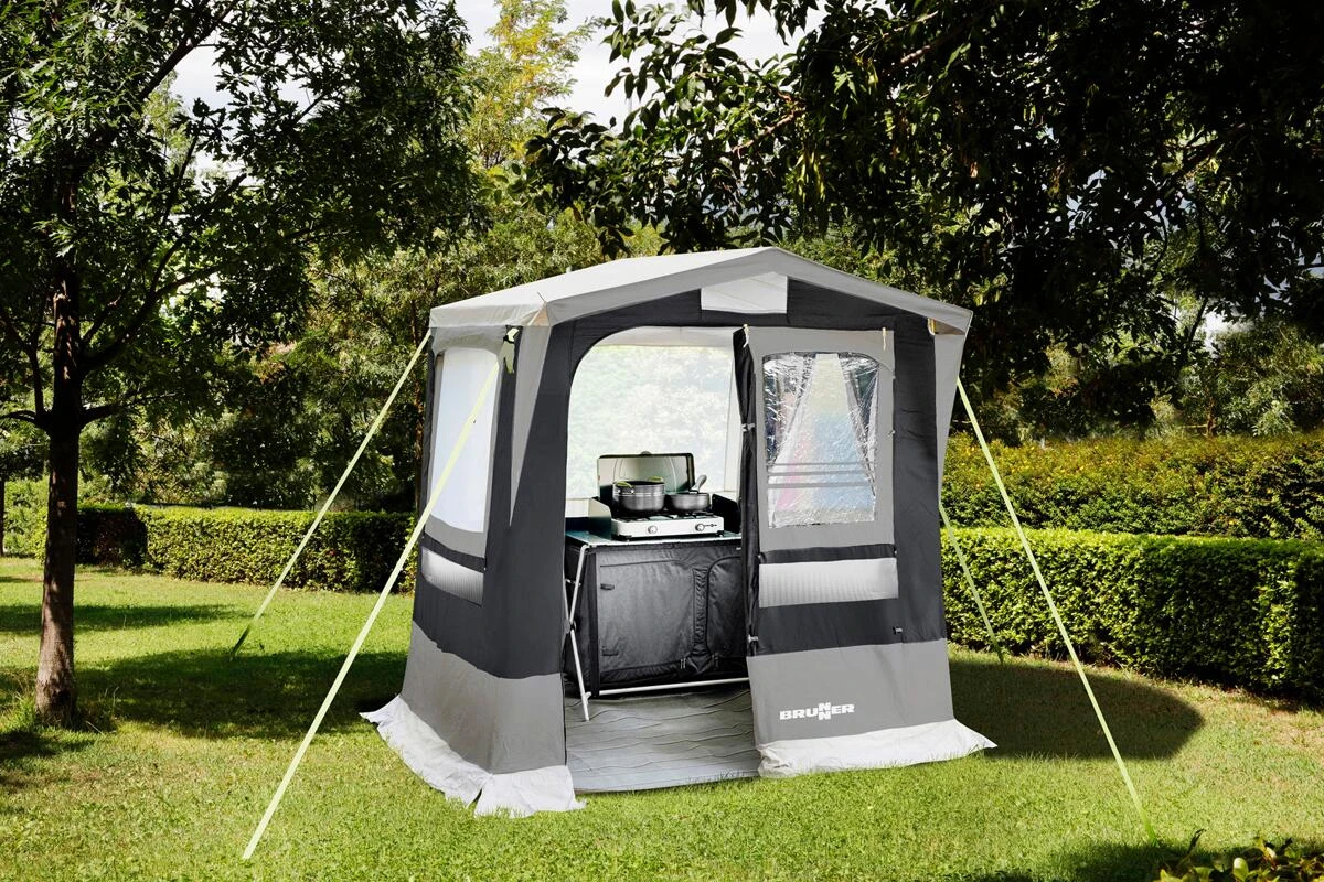 Brunner Gusto I NG Küchenzelt, 150x150cm, Schwarz