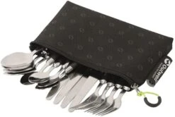 Outwell Besteckset Inkl. Tasche, 16-tlg., Schwarz