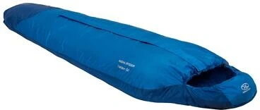 Highlander Trekker Mumienschlafsack, 220x80cm, Blau