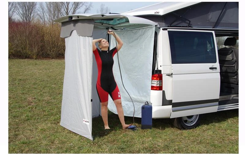 Reimo 2-in-1 Sichtschutz Und Duschvorhang, 186x153cm – Bild 2